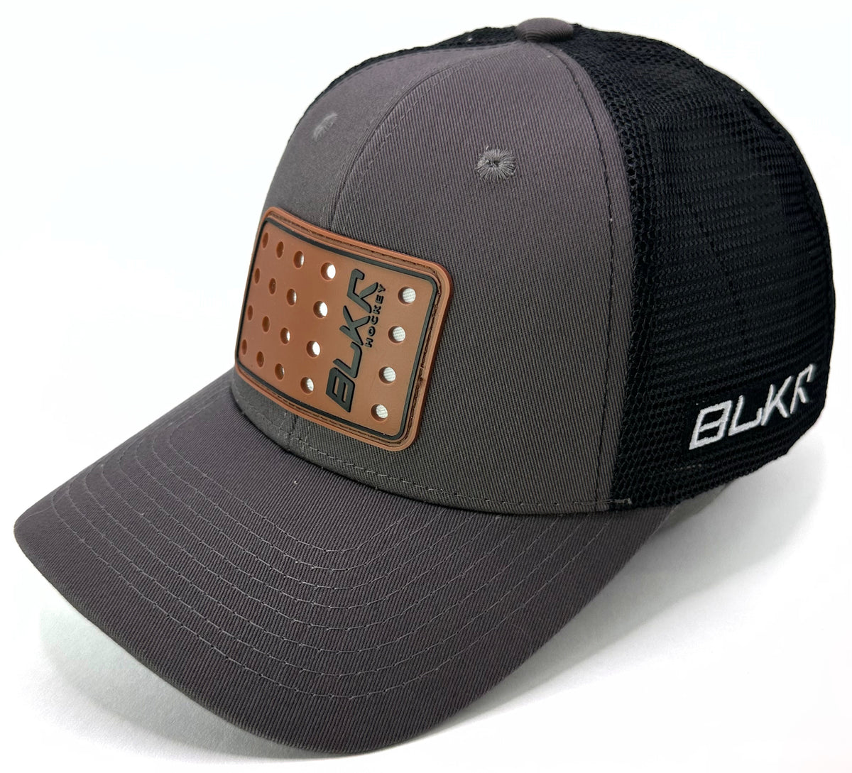 Silicone BLKR Mesh Back Hat