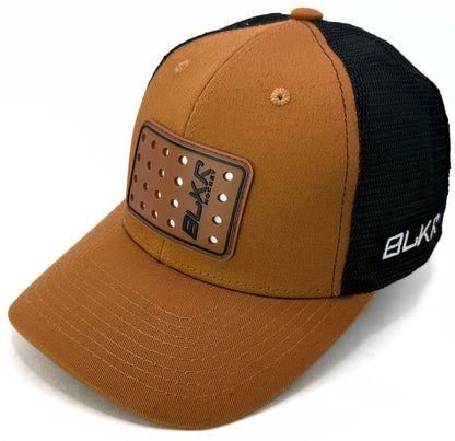 Silicone BLKR Mesh Back Hat