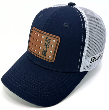 Silicone BLKR Mesh Back Hat