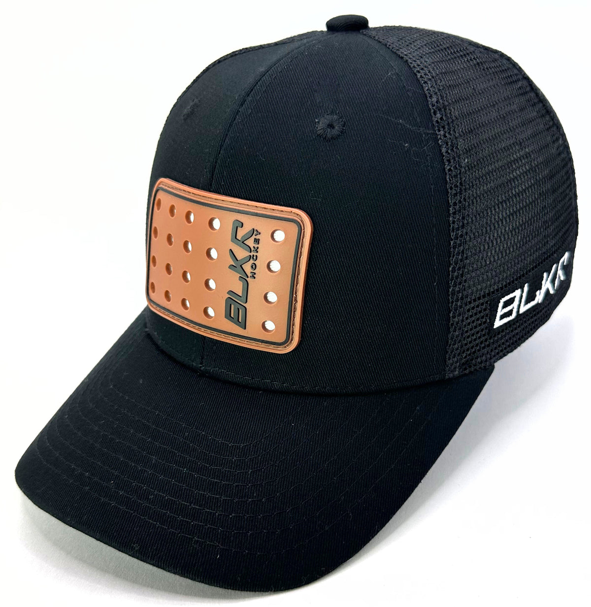 Silicone BLKR Mesh Back Hat
